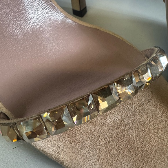 Gucci Cristallo/kid Crystal Heels 
light pink/nude - Picture 7 of 8